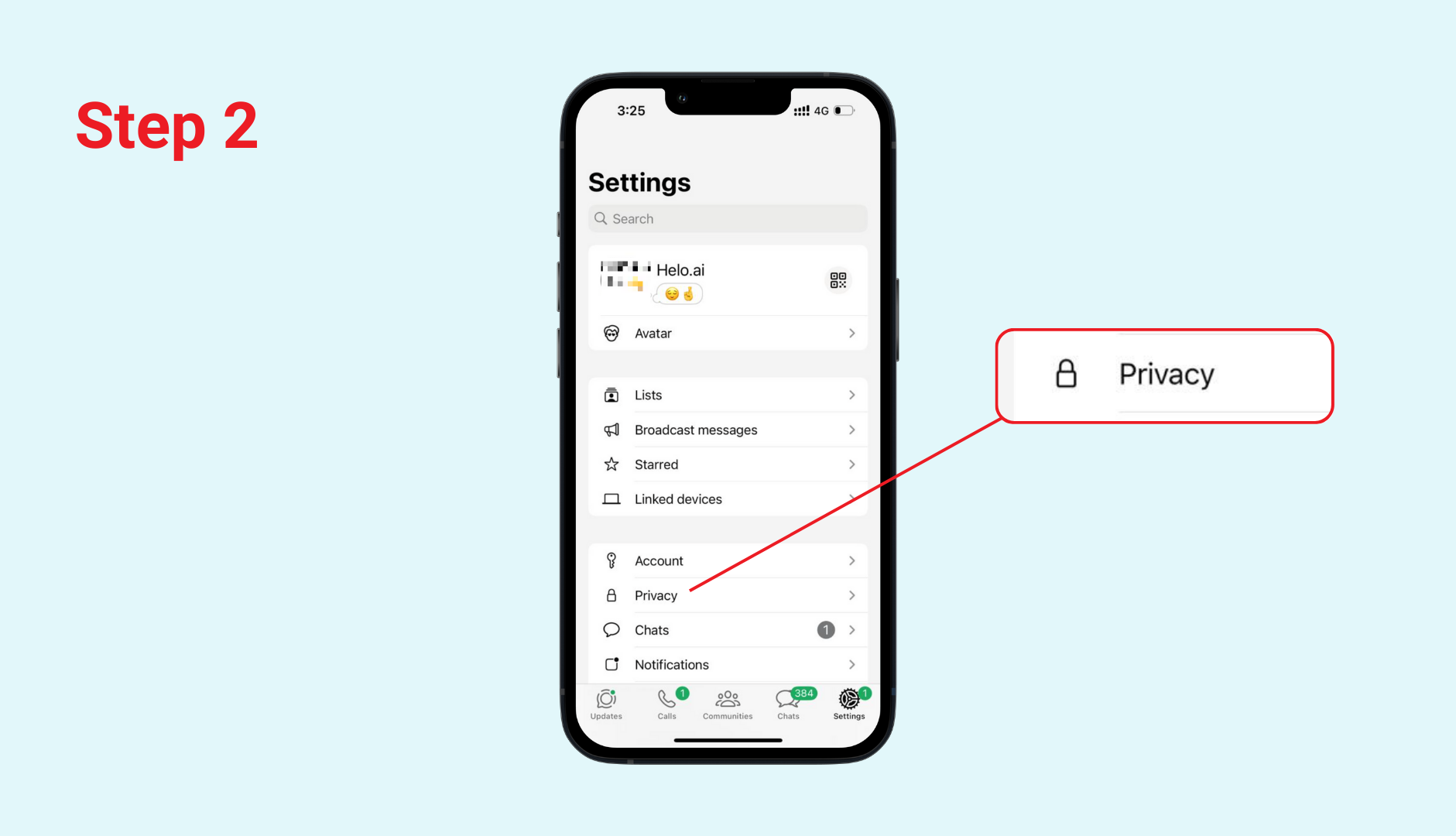 select privacy